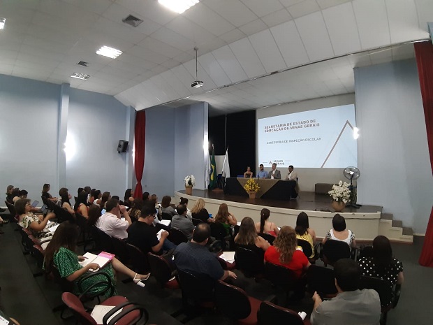 Encontro reuniu representantes de todas as Superintendências Regionais de Ensino. Foto: Geanine Nogueira ACS/SEE